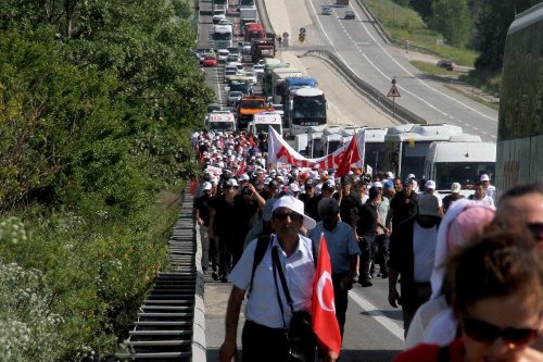 'Adalet Yürüyüşü'nün 3. Günü Tamamlandı