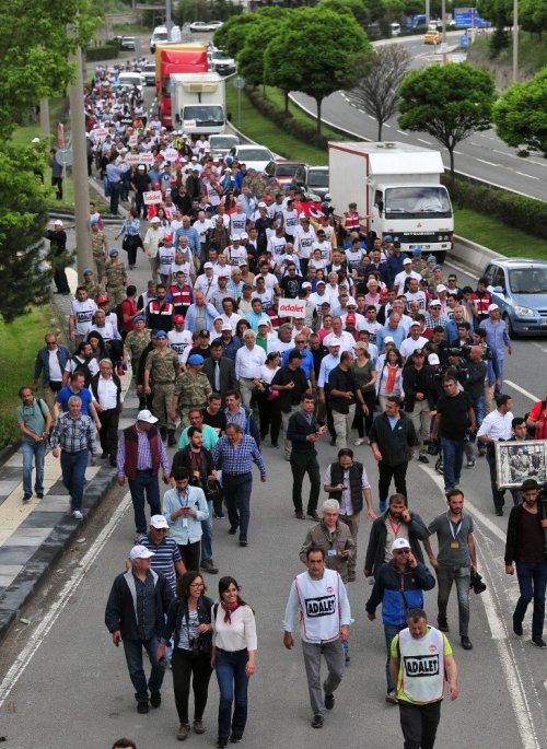 'Adalet Yürüyüşü'nün 5. Günü