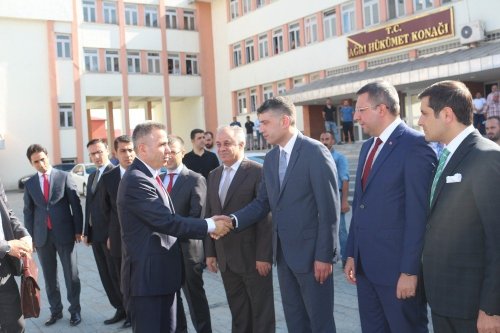 Ağrı Valisi Süleyman Elban Görevine Başladı