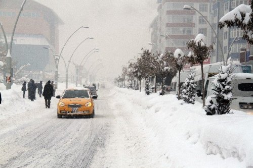 Ağrı’da Kar Yağışı