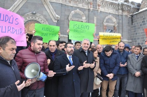 ‘AK Parti İl Teşkilatı’ndan Kudüs Protestosu