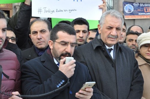 ‘AK Parti İl Teşkilatı’ndan Kudüs Protestosu