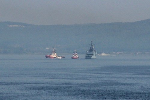 Alman Savaş Gemisi Çanakkale’ye Geldi