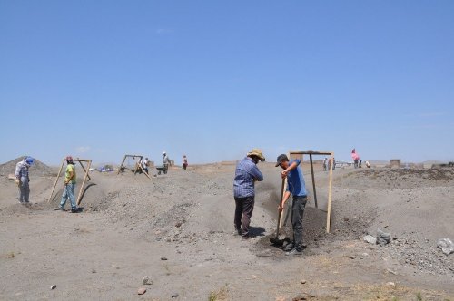 Ani'de Arkeolojik Kazı Çalışması