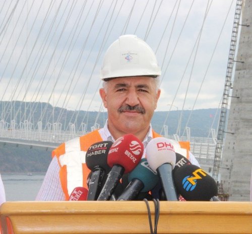 Arslan: “Ağır Vasıtalar 26 Ağustos’tan İtibaren 3. Köprüyü Kullanacak”