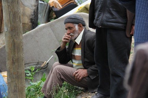 Artvin’de Tarihi Köyde Yangın