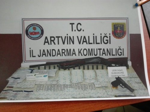 Artvin’de Uyuşturucu Operasyonu