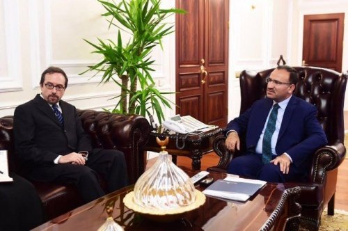 Bakan Bozdağ, Abd Büyükelçisi Bass’ı Kabul Etti
