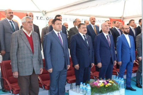 Bakan Eroğlu Ağrı’da Toplu Açılış Törenine Katıldı