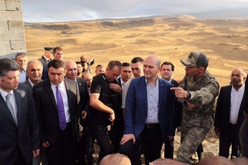 Bakan Soylu Tendürek Dağı’nda