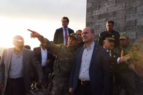 Bakan Soylu Tendürek Dağı’nda