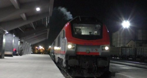 Bakü’den Yola Çıkan Tren Kars’a Ulaştı