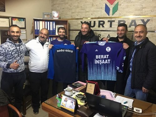 Berat İnşaat'tan Doğu Gücü Spor’a Destek