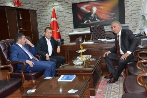 Beyribey’den Genel Sekreter Dolu’ya Ziyaret