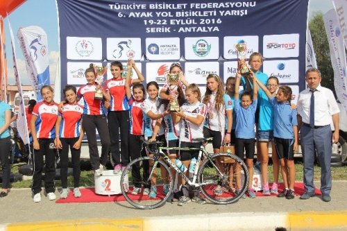 Bisiklet Türkiye Şampiyonası 6. Ayak Yarışları Sona Erdi