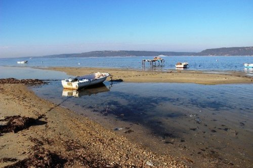 Çanakkale’de Deniz 20 Metre Çekildi