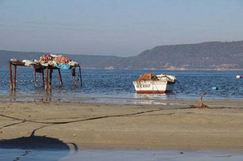 Çanakkale’de Deniz 20 Metre Çekildi