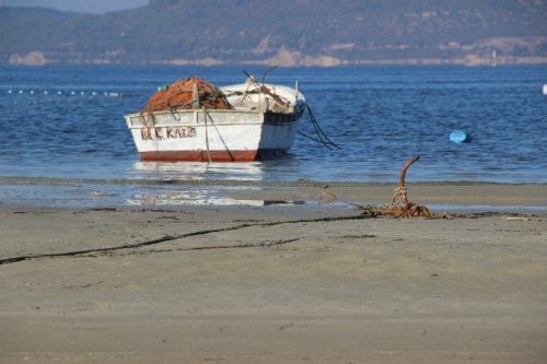 Çanakkale’de Deniz 20 Metre Çekildi