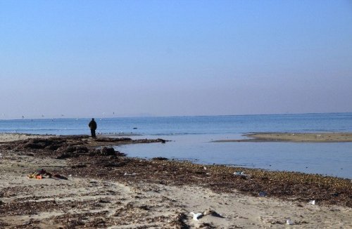 Çanakkale’de Deniz 20 Metre Çekildi