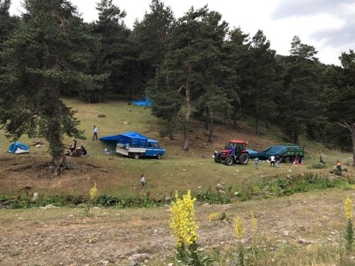 Çiftçiler, 'Ağbaba Şehitleri'ne Dua Ettiler