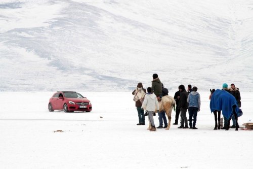 Çıldır Gölü'nde Renkli Görüntüler