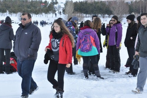 Çıldır Gölü’ne Ziyaretçi Akını