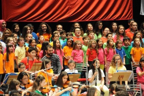 Çocuk Senfoni Orkestrası ‘Cumhuriyet Konseri’ İle İzleyenleri Büyüledi