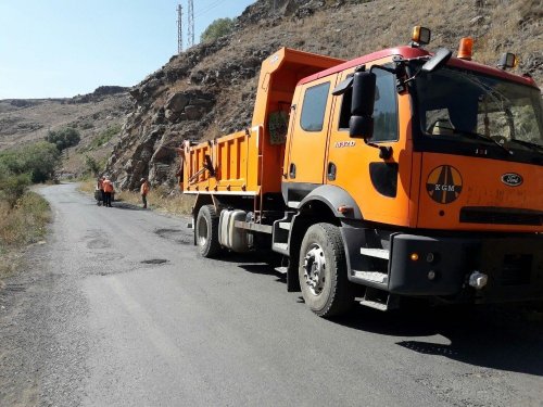 'Dereiçi'nin Yolu Onarılıyor