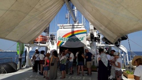 Efsane Gemi Bozcaada’ya Demir Attı