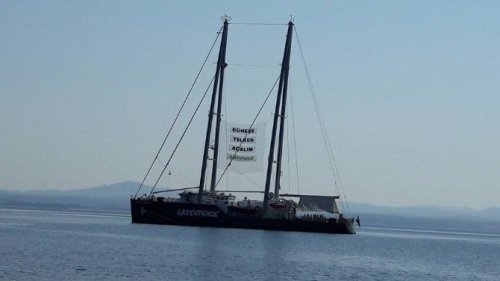 Efsane Gemi Bozcaada’ya Demir Attı