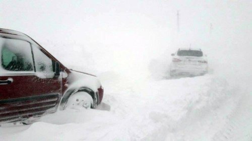 Erzurum'da Kar ve Tipi