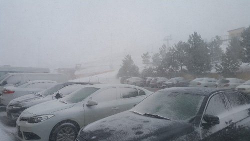 Erzurum’da Kar Yağışı