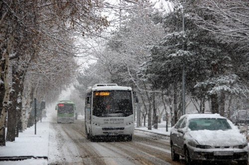 Erzurum’da Karla Mücadele Başladı