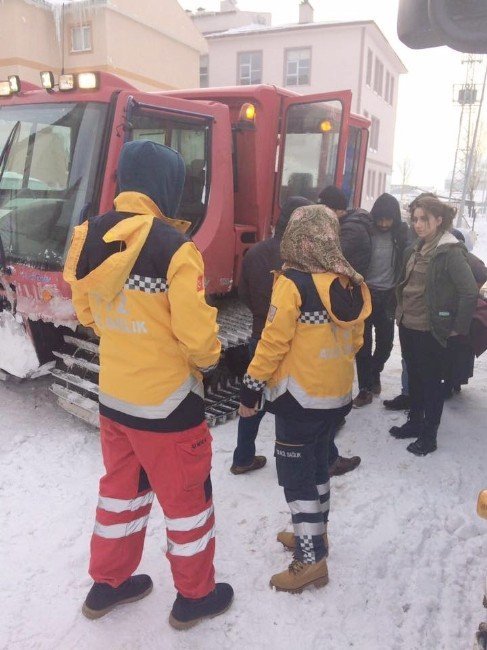 Erzurum’un İlçelerinde Kar ve Tipi