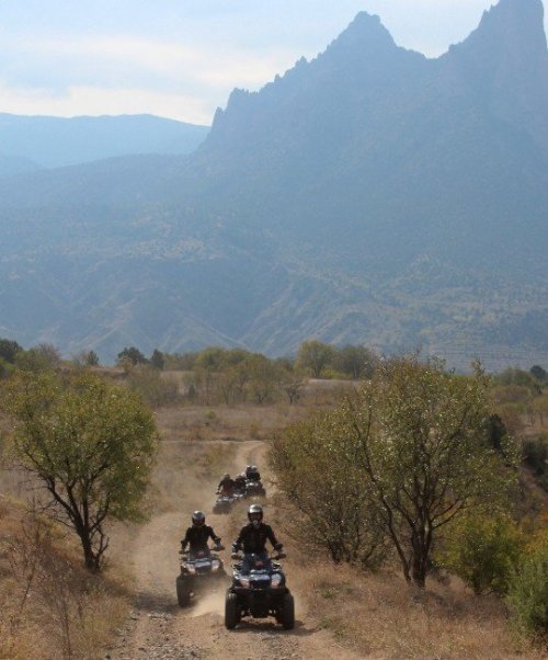 Eskişehir’de Atv Safari Turizmi İçin Gaza Basıldı