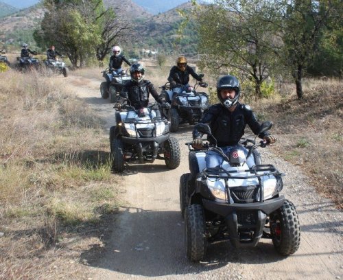 Eskişehir’de Atv Safari Turizmi İçin Gaza Basıldı