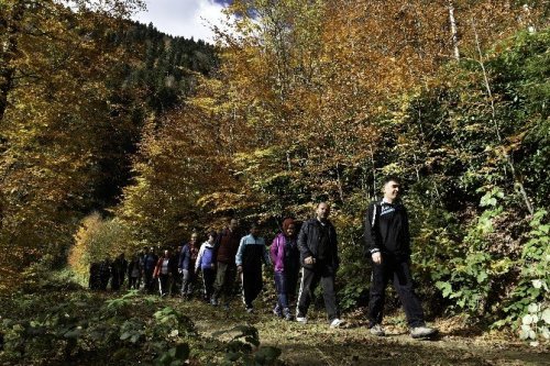 Gümüşhaneli Dağcılardan En Güzel Sonbahar Yürüyüşü