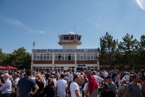 Hasan Polatkan Havalimanı’ndan İlk Hacı Kafilesi Uğurlandı