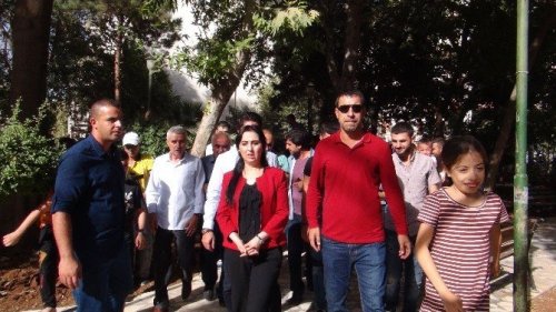 Hdp Eş Genel Başkanı Yüksekdağ Nusaybin’de