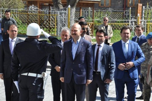 İçişleri Bakanı Süleyman Soylu Kars’ta