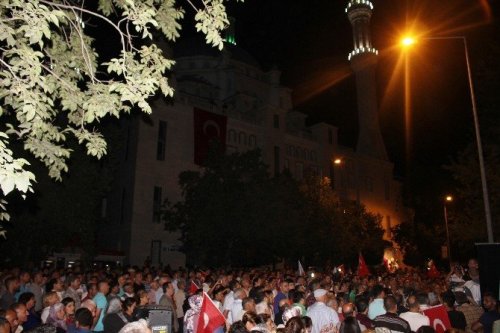 Iğdır’da Darbe Girişimine Karşı Miting Düzenlendi