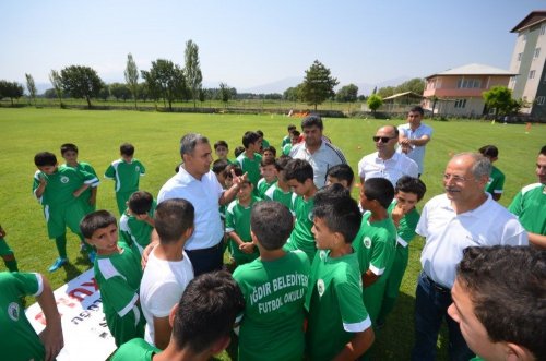 Iğdır’da Futbol Okuluna Yoğun İlgi