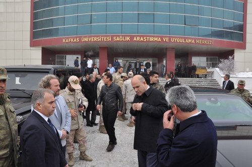 İranlı Mühendisler Kars'ta Tedavi Ediliyor