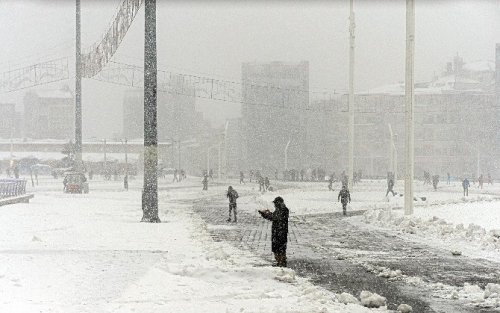 İstanbul Karlar Altında