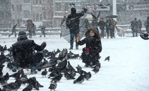 İstanbul Karlar Altında