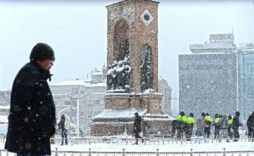 İstanbul Karlar Altında