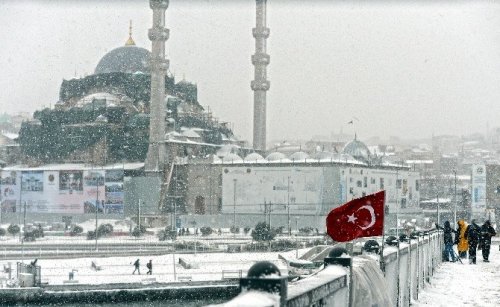 İstanbul Karlar Altında