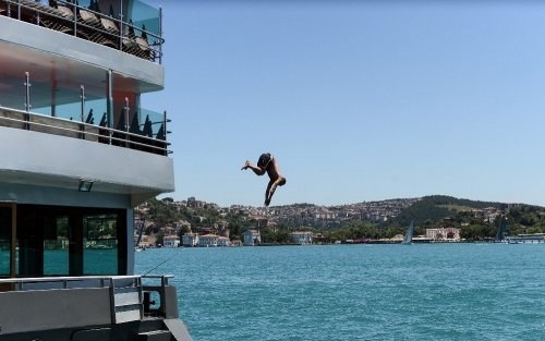 İstanbul’da Sıcak Hava Bunaltıyor