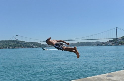 İstanbul’da Sıcak Hava Bunaltıyor