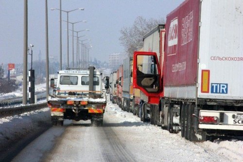 Kapıkule’de ‘Kar’ Kuyruğu